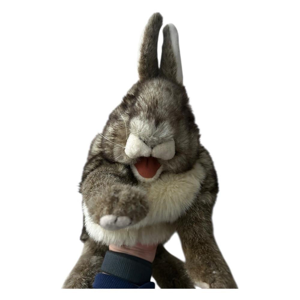 Folkmanis Cottontail Rabbit Hand Puppet - Picture 9 of 9